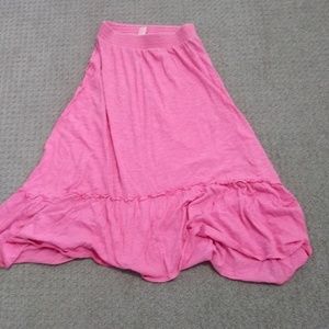 Long skirt for kids age 8. Pink. Comfy.